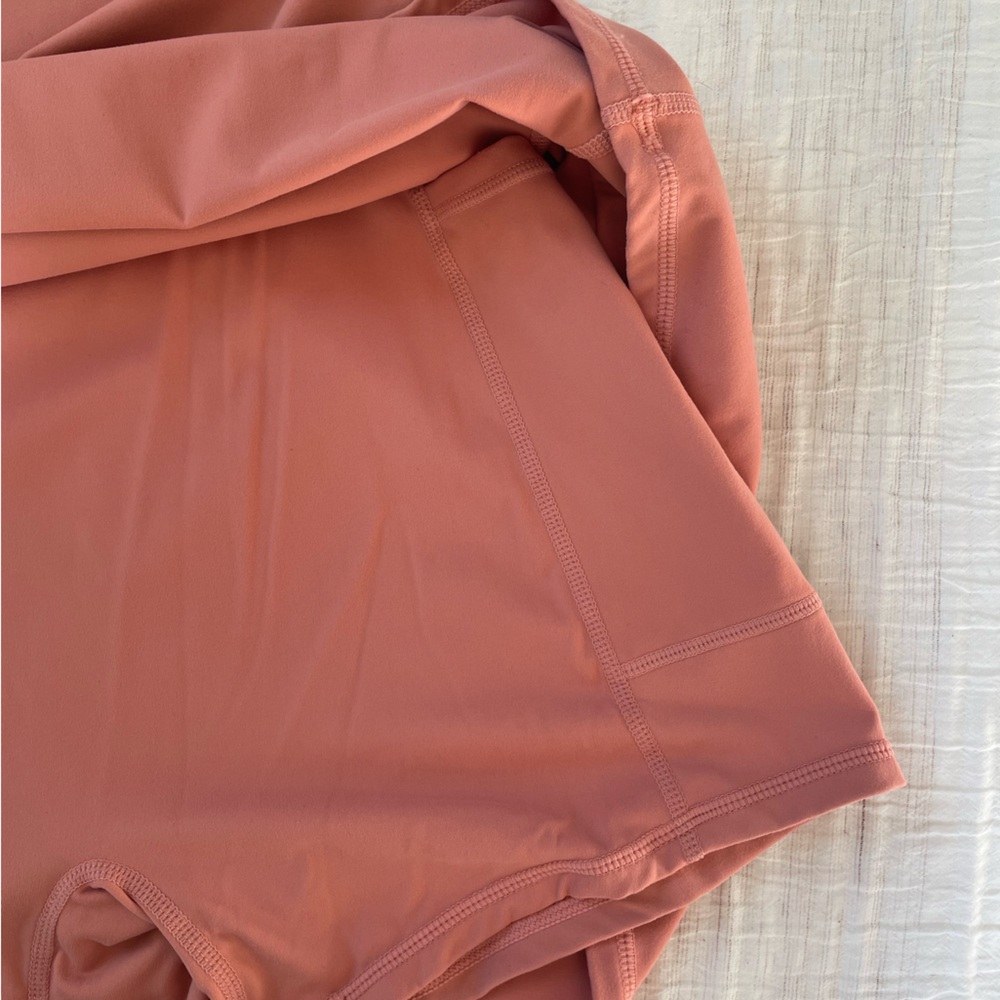 HALARA Blush Pink Slip Dress (one-piece with shorts) - Picture 3 of 5